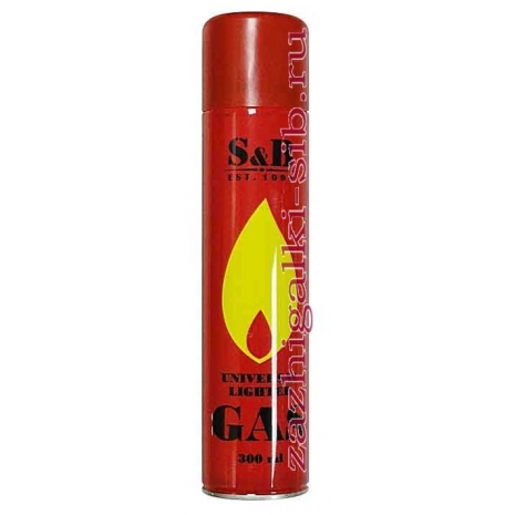Газ для зажигалок S&B 300 мл с насадками0