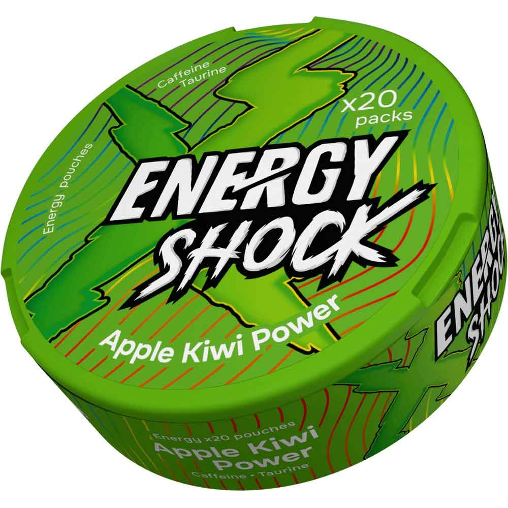 Энергетический пауч ENERGY SHOCK APPLE-KIWI0